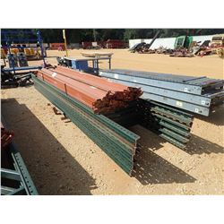 (1) PALLET SUPPORT RAILS W/UPRIGHTS (B9)