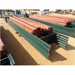 (1) PALLET SUPPORT RAILS W/UPRIGHTS (B9)