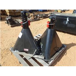 (2) K-ZINE HEAVY DUTY JACK STAND (B-9)