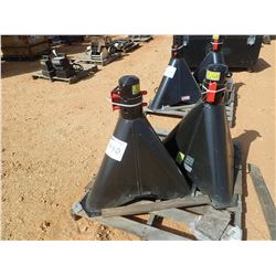 (2) K-ZINE HEAVY DUTY JACK STAND (B-9)