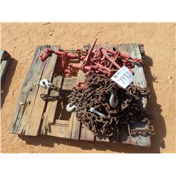 (6) BINDER W/CHAIN (B9)