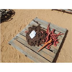 (6) BINDER W/CHAIN (B9)