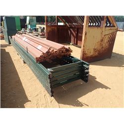 PALLET SUPPORT RAILS W/UPRIGHT (B9)