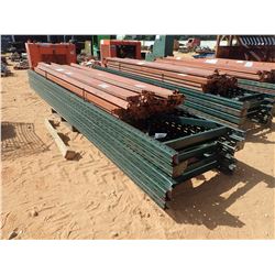 PALLET SUPPORT RAILS W/UPRIGHT (B9)