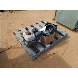 GAS ENGINE W/PARTS (B-9)