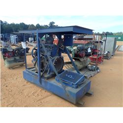 DIESEL ENGINE W/ FUEL TANK & COVER (PARTS ONLY) (B-9)