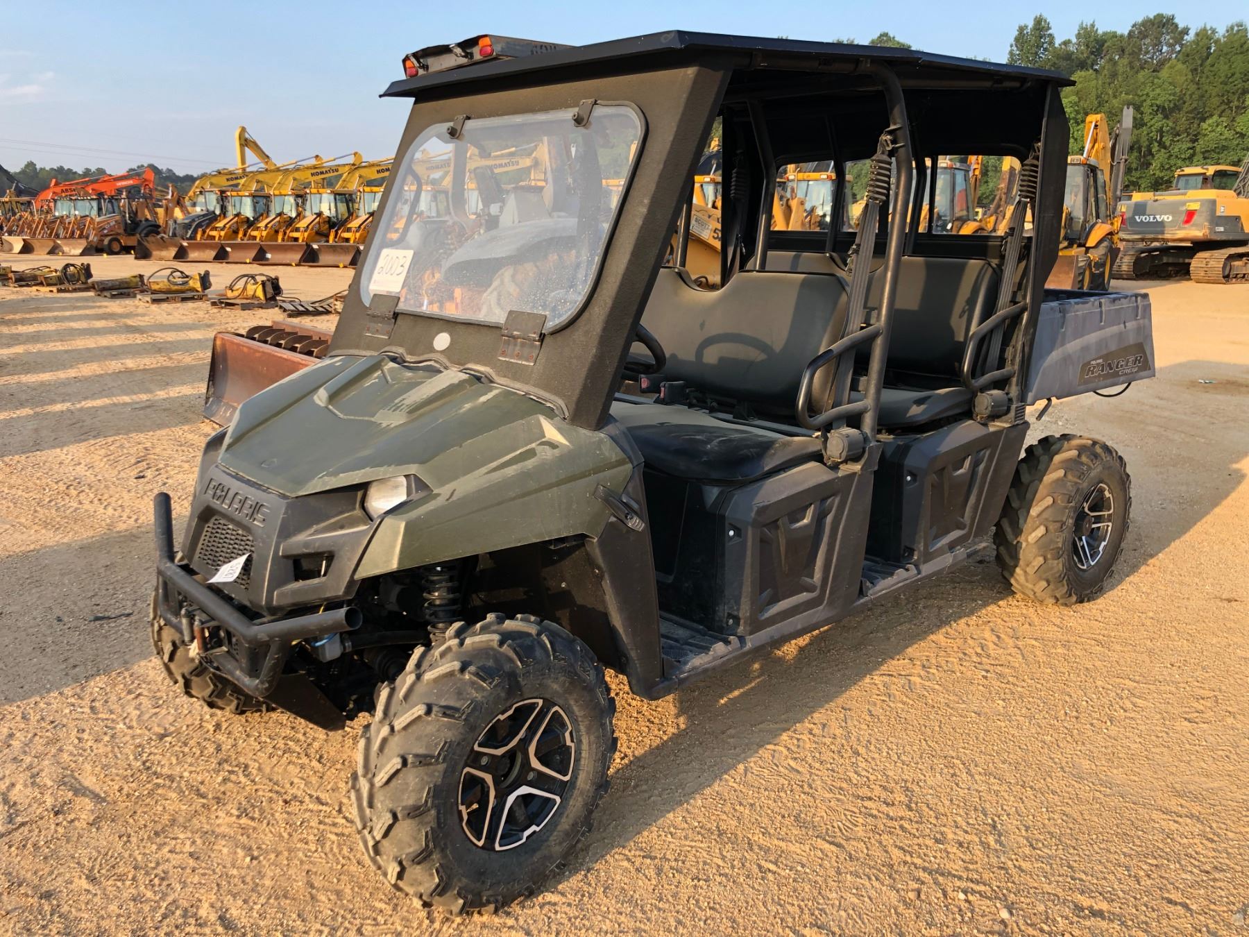 2014 POLARIS RANGER UTV, VIN/SN4XAWH57A7EE231364 4X4, CREW CAB