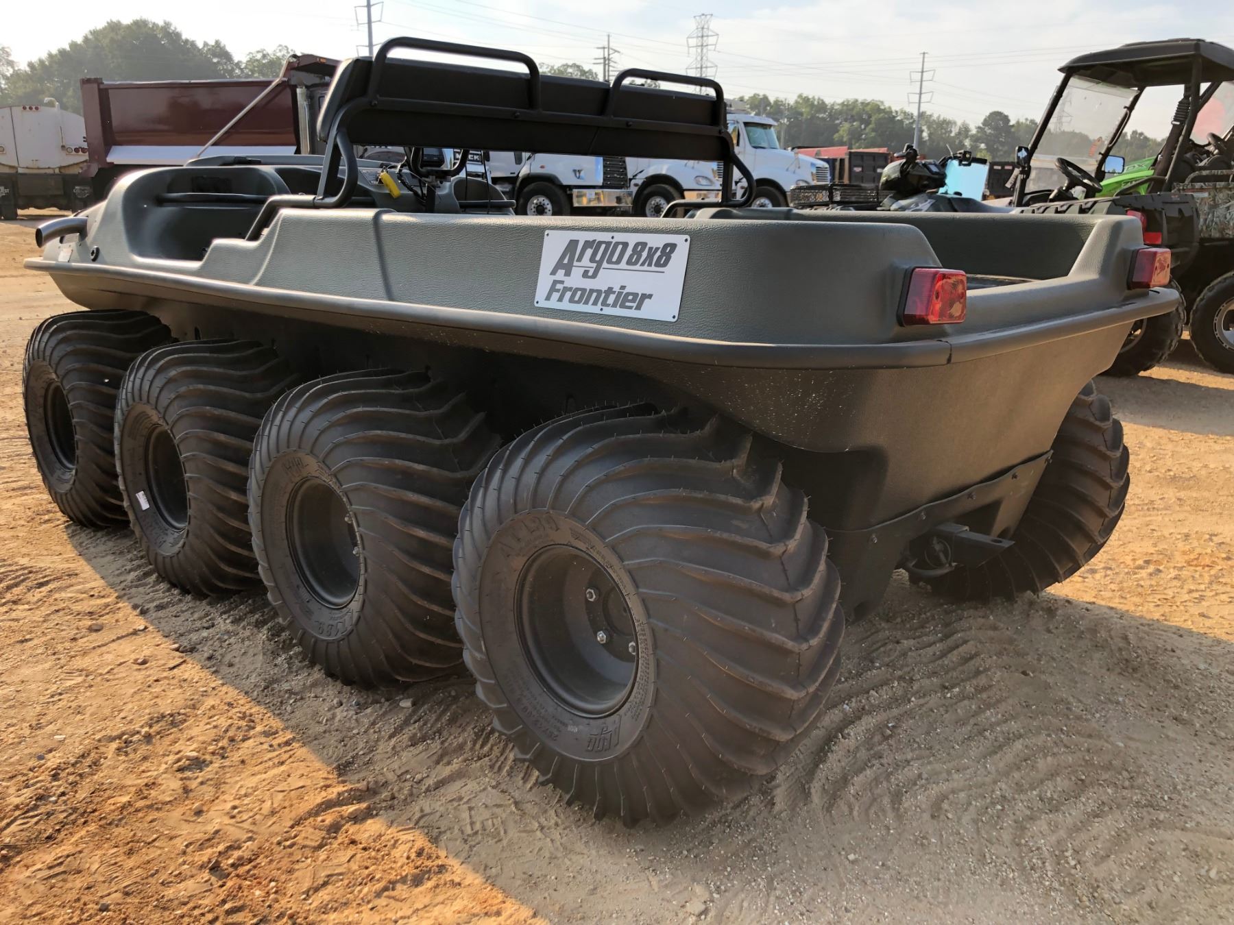 2018 ARGO 8X8 FRONTIER UTV, VIN/SN2DGC000T9JNR42348 GAS ENGINE, 2