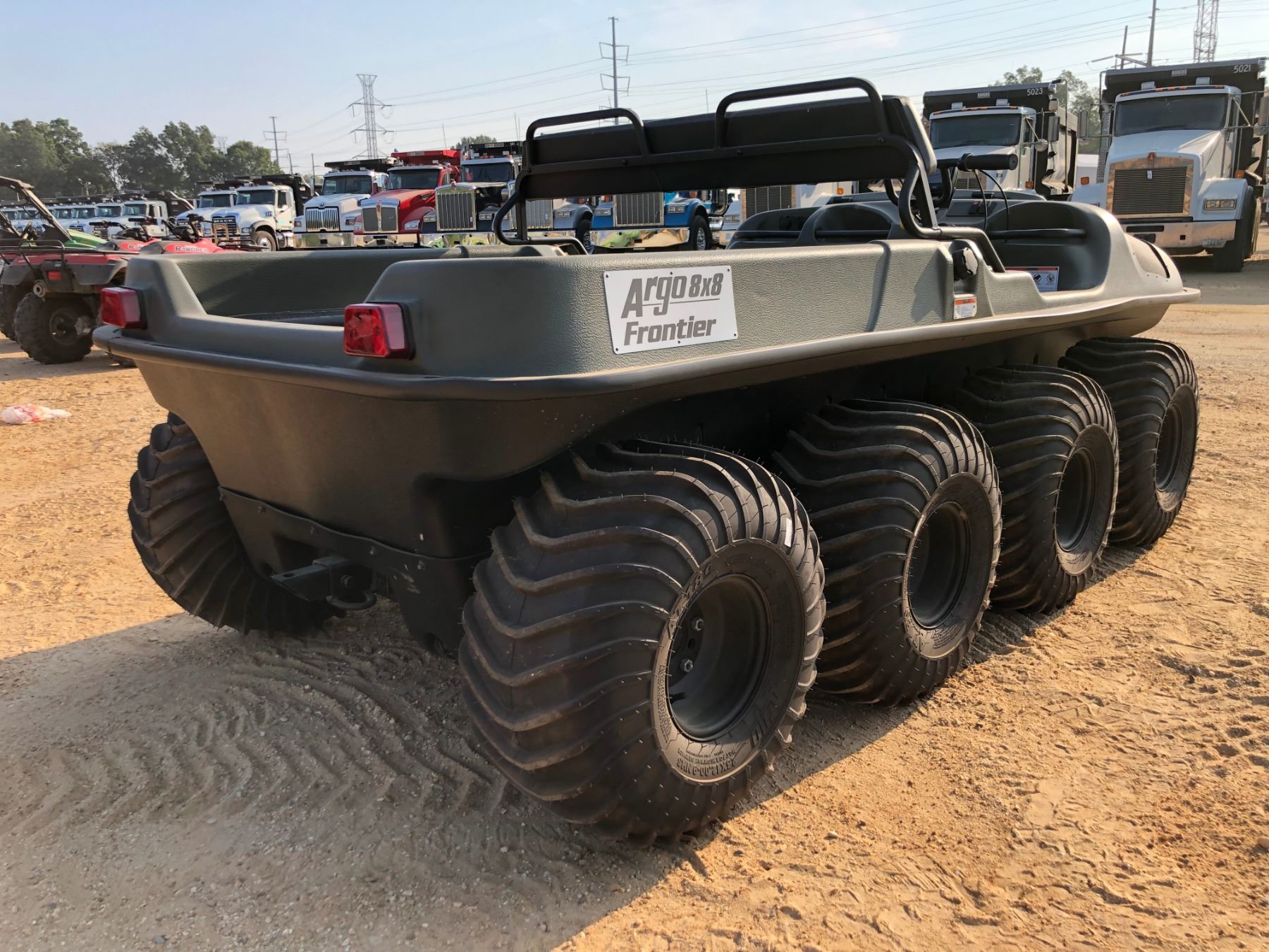 2018 ARGO 8X8 FRONTIER UTV, VIN/SN2DGC000T9JNR42348 GAS ENGINE, 2