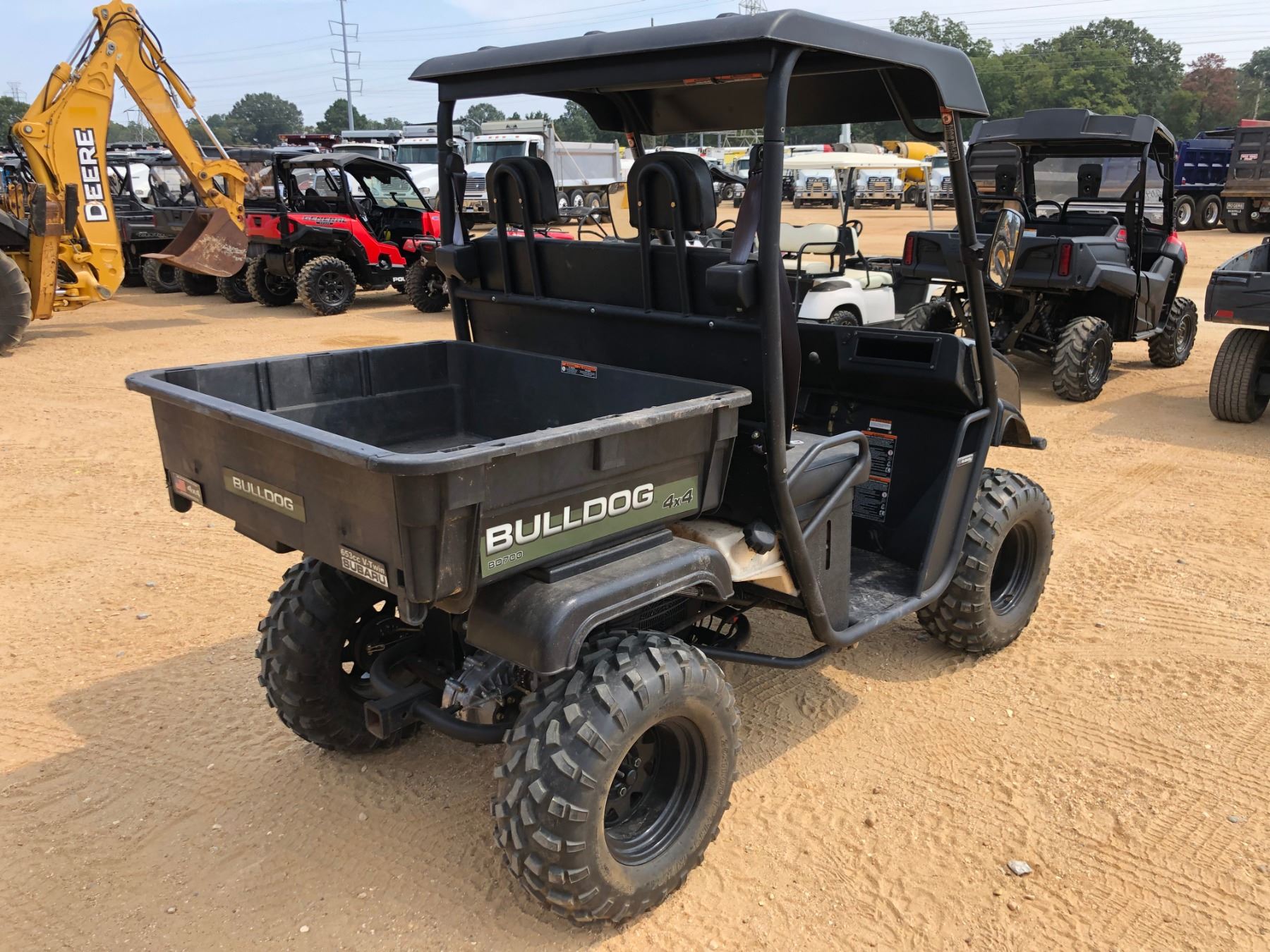 2014 SUBARU BULLDOG B700 UTV, VIN/SN010715J 4X4, GAS ENGINE, CANOPY