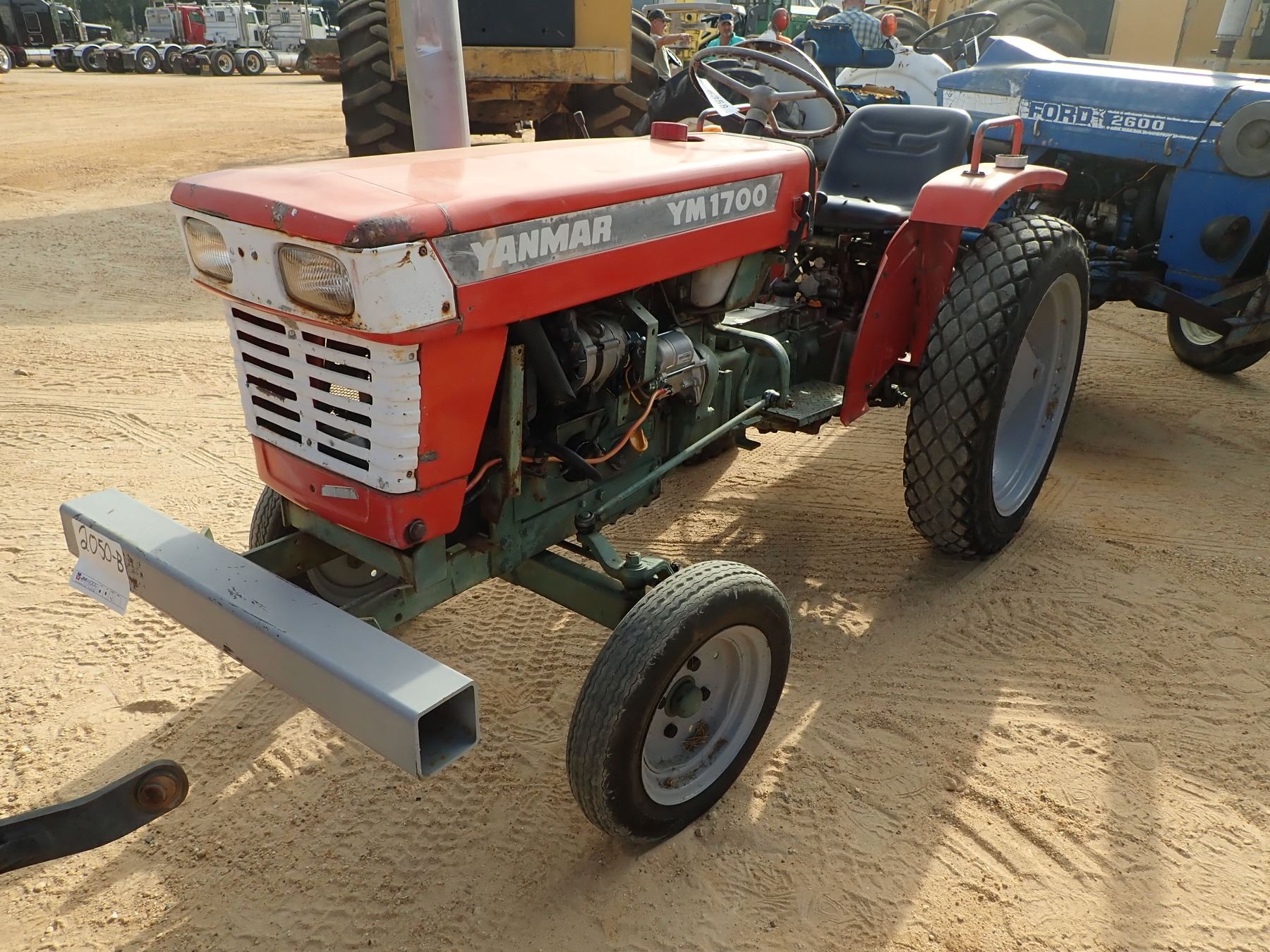 YANMAR YM1700 FARM TRACTOR, VIN/SN2TR17815100 METER READING 194 HOURS