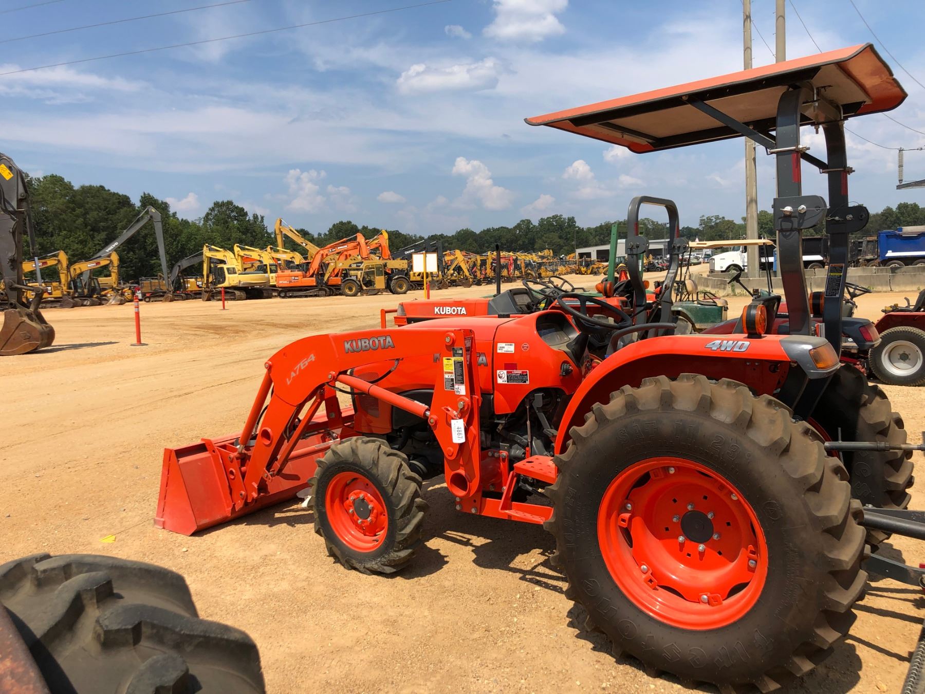 KUBOTA L4600 FARM TRACTOR, VIN/SN:55205 - MFWD, LA674 ...
