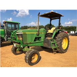 JOHN DEERE 7210 FARM TRACTOR, VIN/SN:010980 - 2 REMOTES, CANOPY, 18.4-34 TIRES