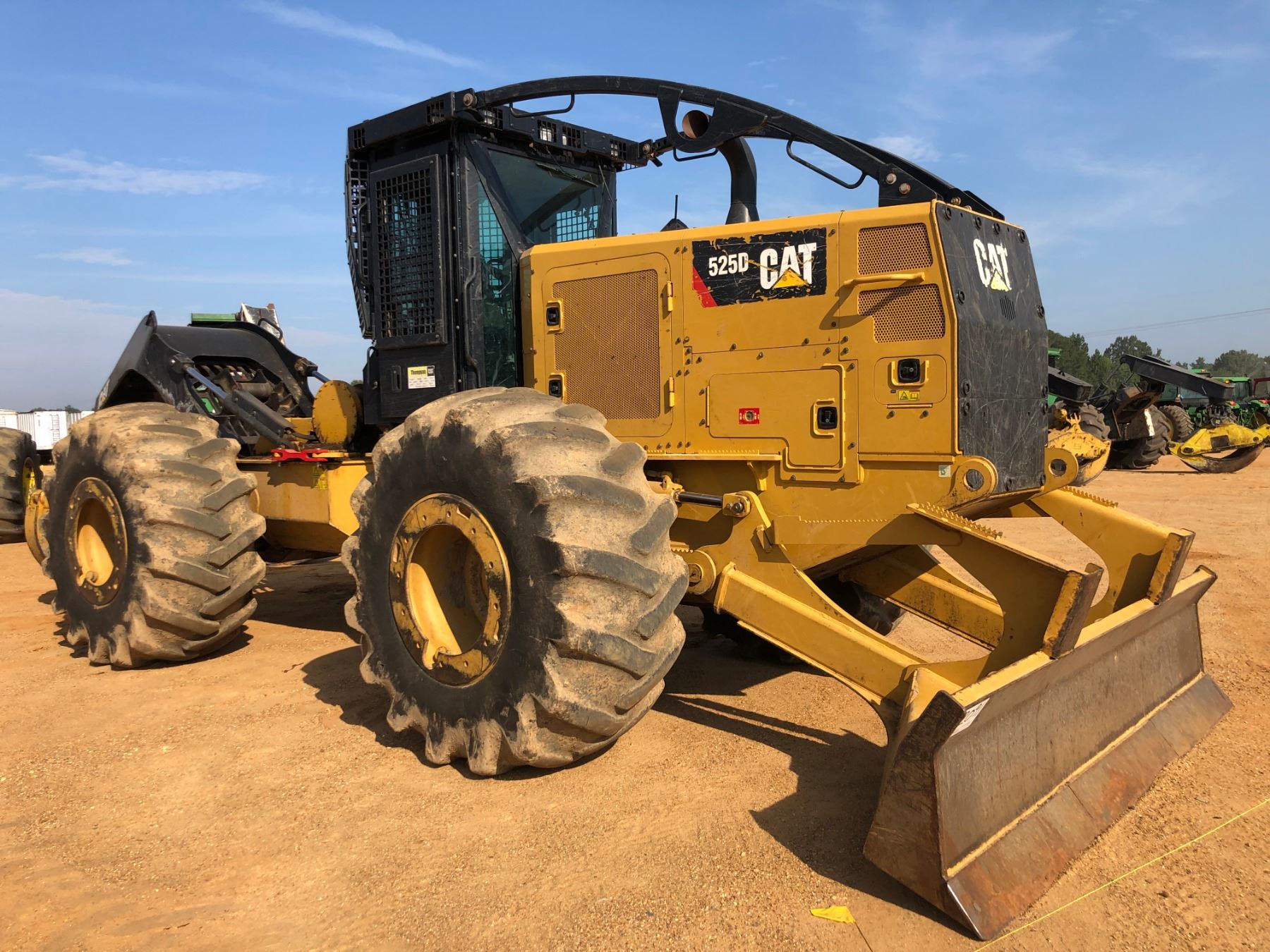 2022 CAT 525D SKIDDER VIN SN GKP00281 GRAPPLE SINGLE 2022 CAT 525D SKIDDER VIN SN GKP00281 GRAPPLE SINGLE