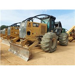 2015 CAT 525D SKIDDER, VIN/SN:GKP00165 - GRAPPLE, DUAL ARCH, CAB, A/C, 30.5L-32 TIRES, METER READING