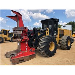 2013 CAT 573C FELLER BUNCHER, VIN/SN:W73106 - CAT SAW HEAD, CAB, AC, 28L-26 TIRES, METER READING 5,6