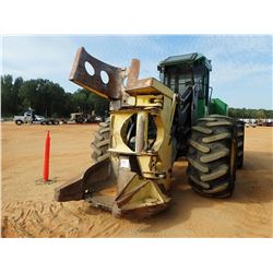 2011 JOHN DEERE 643K FELLER BUNCHER, VIN/SN:634168 - JOHN DEERE SAW HEAD, CAB, A/C, 28L-26 TIRES, ME