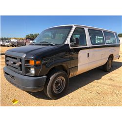 2013 FORD E350 CARGO VAN, VIN/SN:1FBSS3BL6DDB08735 - V8 GAS ENGINE, A/T (COUNTY OWNED)