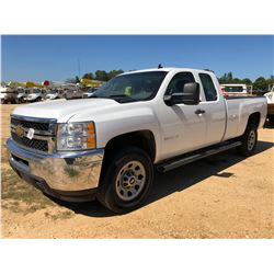 2013 CHEVROLET 2500HD PICKUP TRUCK, VIN/SN:1GCZCVEG5DZ142865 - EXT CAB, V8 GAS ENGINE, A/T, ODOMETER