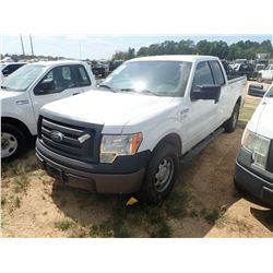 2010 FORD F150 PICKUP TRUCK, VIN/SN:1FTFX1EV7AFC63357 - 4X4, EXT CAB, V8 GAS ENGINE, A/T, ODOMETER R