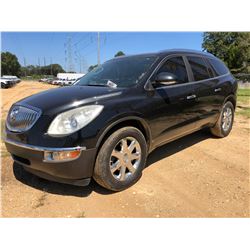 2008 BUICK ENCLAVE CXL, VIN/SN:5GAER23748J230146 - GAS ENGINE, A/T, ODOMETER READING, 132,335 MILES