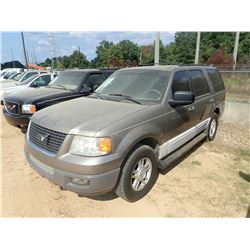 2003 FORD EXPEDITION VIN/SN:1FMPU16L93LB71029 - 4X4, V8 GAS ENGINE A/T, ODOMETER READING 206,693 MIL