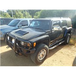 2006 HUMMER H3 VIN/SN:5GTDN136468101666 - 4X4, V6 GAS, A/T, ODOMETER READING 111,471 MILES