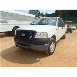 2006 FORD F150 PICKUP TRUCK, VIN/SN:1FTPX14V66NB01884 - 4X4, EXT CAB, V8 GAS ENGINE, A/T, ODOMETER R