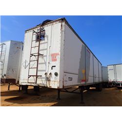1988 WABASH CHIP TRAILER, VIN/SN:1JJV452C6JL116891 - T/A, OPEN TOP, FULL GATE, 45' LENGTH