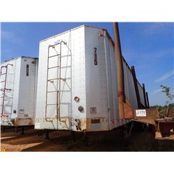 2004 PEERLESS 42-CTS CHIP TRAILER, VIN/SN:1PLE042274PK53521 - T/A, OPEN TOPT, FULL GATE, SPREAD AXLE