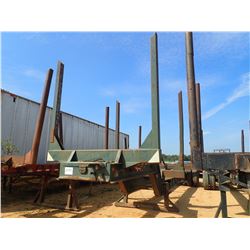 1998 PITTS LP-40 LOG TRAILER, VIN/SN:1PELP4024WP980759 - T/A, 4 BOLSTER, PLANTATION