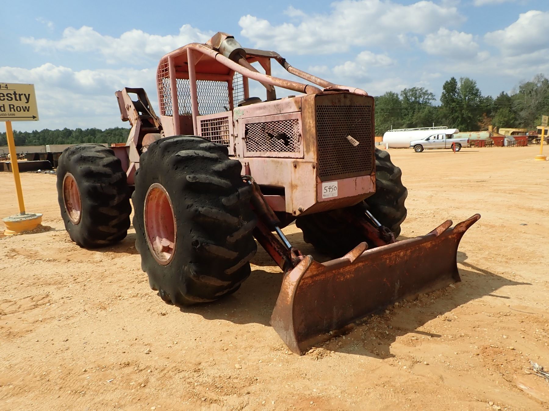 TIMBERJACK 225 CABLE SKIDDER, VIN/SN:900930 - EATONG WINCH, 23.1-26 ...