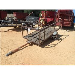 UTILITY TRAILER, - S/A, 4' X 9' (C1)