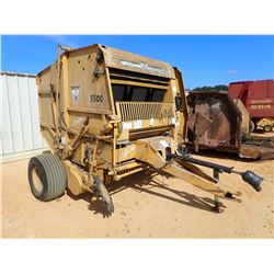 VERMEER 5500 ROUND HAY BALER - (OPERATOR'S MANUAL IN OFFICE)