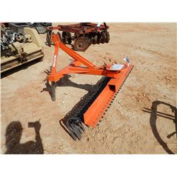 KING KUTTER ROCK RAKE, 60", ADJUSTABLE, 3 PTH (C-3)