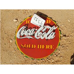 COCA COLA METAL SIGN (C6)