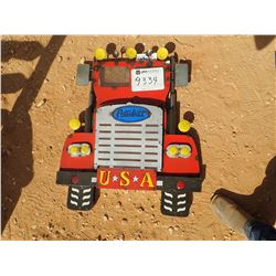 PETERBILT METAL TRUCK SIGN (C6)