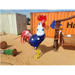 72" METAL ROOSTER (C6)