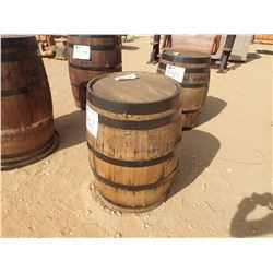 SMALL WHISKEY BARREL (C-6)