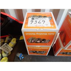 (2) WELDING HELMETS AUTO DARKENING (IN CONTAINER)