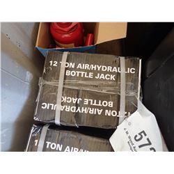 12 TON AIR/HYD BOTTLE JACK (IN CONTAINER)