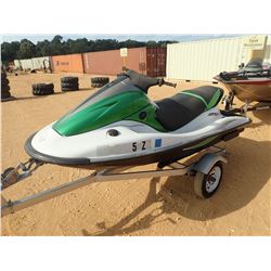 KAWASAKI STX-R 1200 JET SKI WITH S/A TRAILER (C-8)