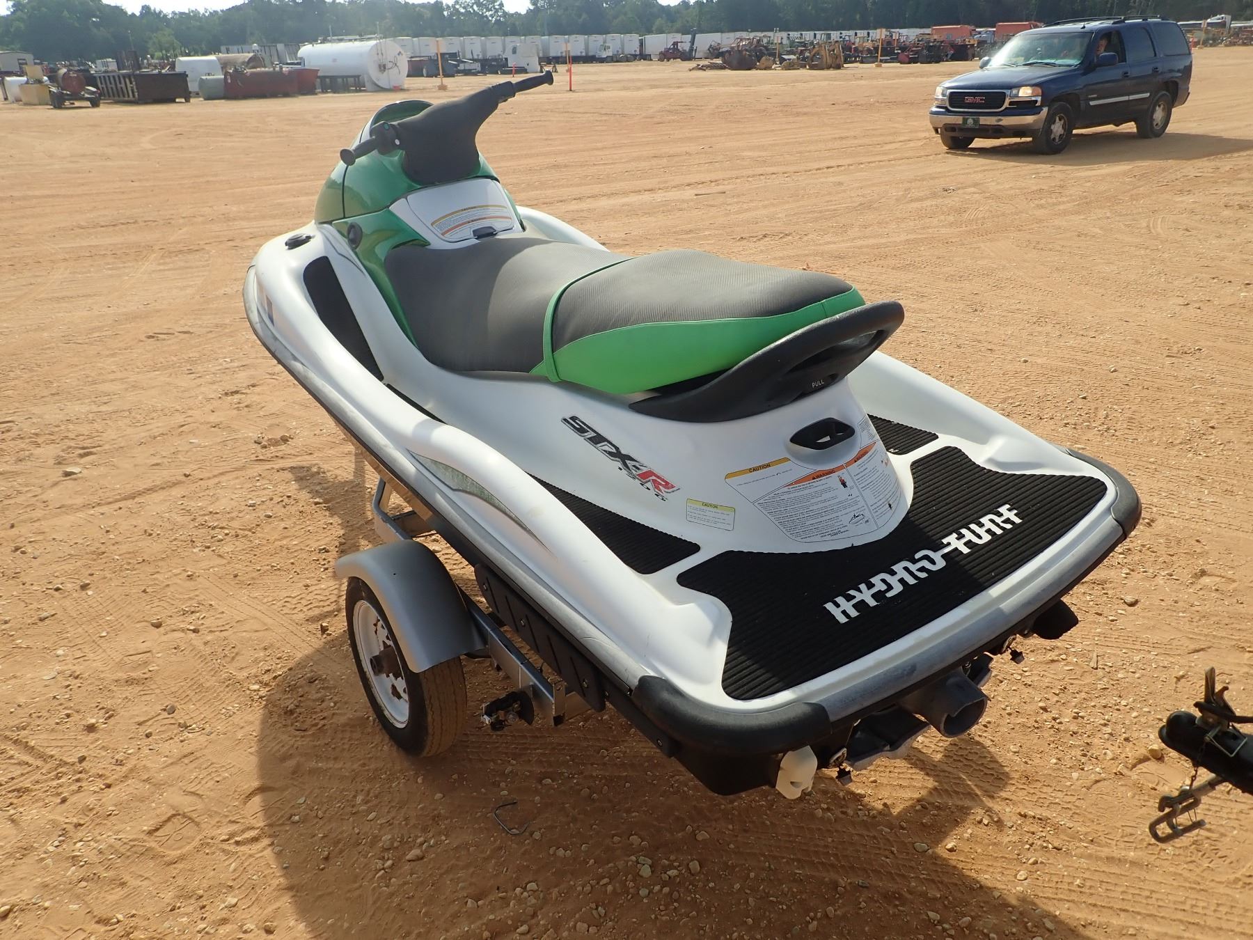KAWASAKI STX-R 1200 JET SKI WITH S/A TRAILER (C-8)