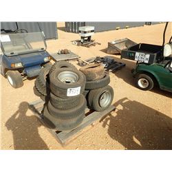 (1) PALLET MISC SIZE ATV/GOLF CART TIRES (C-8)