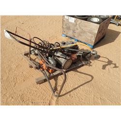 MISC LAWN MOWER, WEED EATER, 2 MAN AUGER (C-8)