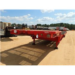 1973 LUFKIN SPH-DF LOWBOY TRAILER, VIN/SN:39705 - T/A, 30' LENGTH, 9' WIDTH, DOVETAIL RAMPS, MOTOR G