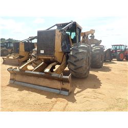 TIGERCAT 620C SKIDDER, VIN/SN:6205115 - GRAPPLE, DUAL ARCH, WINCH, CAB, A/C, 35.5L-32 TIRES