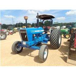 FORD 5900 FARM TRACTOR, VIN/SN:L370Y30 - CANOPY, METER READING 4,542 HOURS