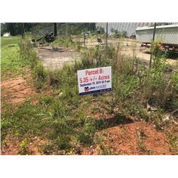 Parcel B; Willie's Cycle Parcel B. +/- 5.35 acres. Auction Begins at 9:30am on 9/19/19. Court ordere