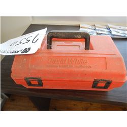 DAIVD WHITE SIGHT LEVEL (IN SECURITY OFFICE)